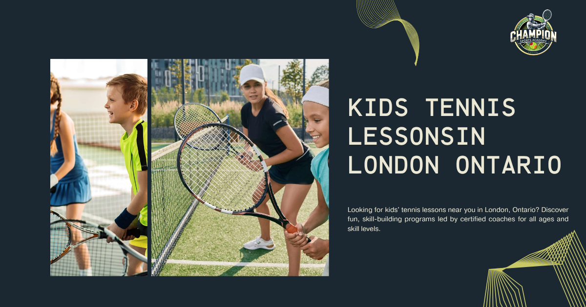 Kids Tennis Lessons Near Me in London Ontario 