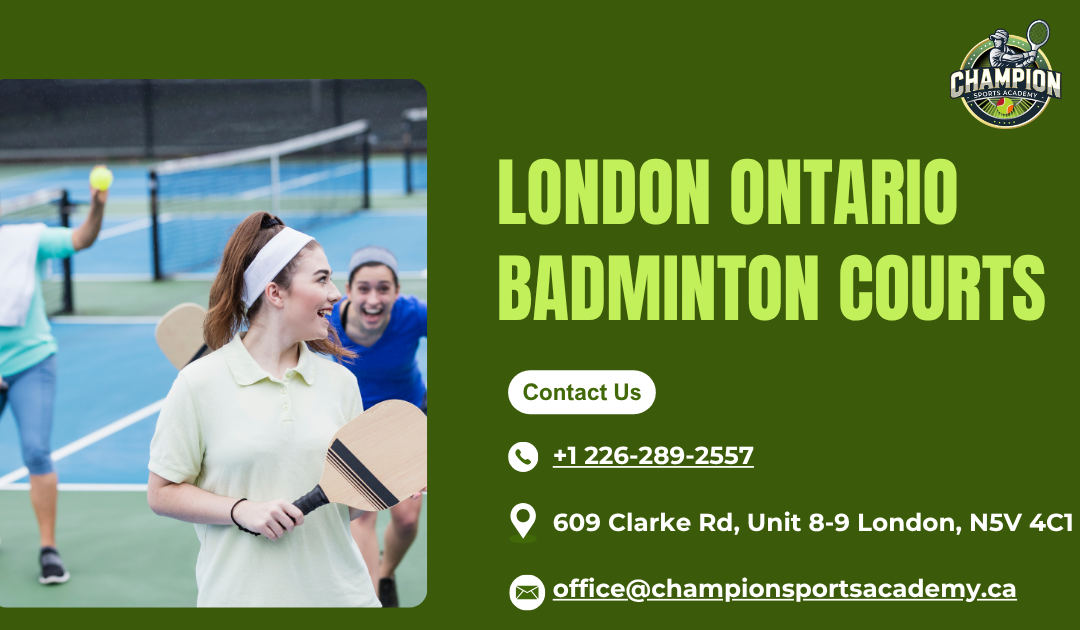 London Ontario Badminton Courts: Book Your Court Today 