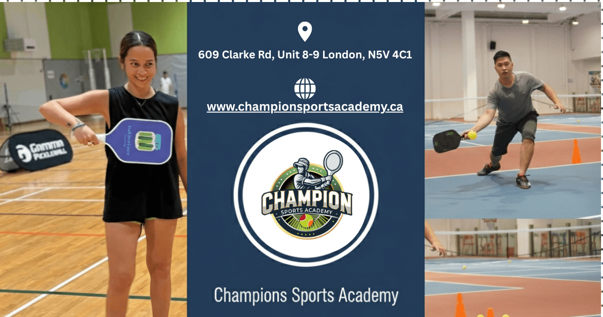 Outdoor pickleball courts